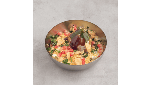 Amritsari chole Samosa Chaat