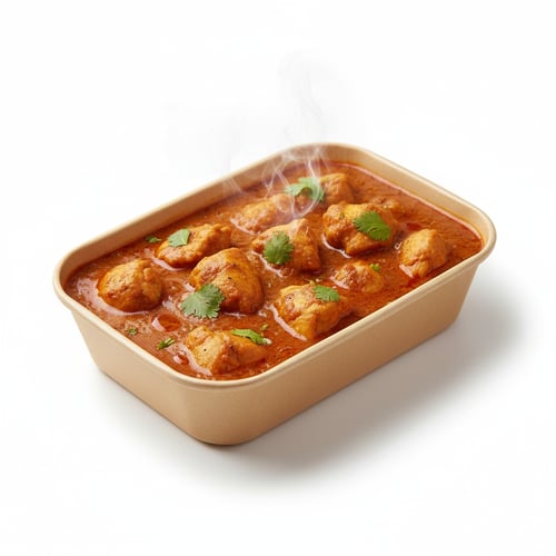 Tiranga Chicken Curry with Rice