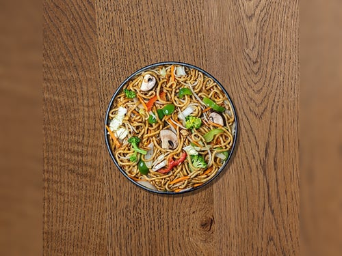 Gebratene Udon Nudeln