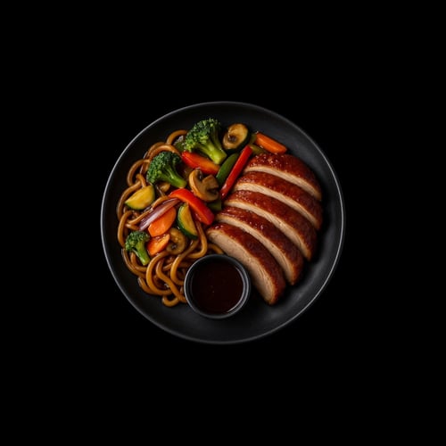 Udon mit Ente Udon mit Ente