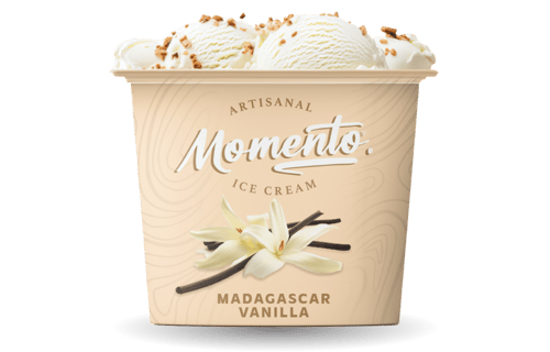 Vanille Bourbon ijsbeker