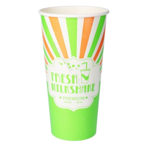 Milkshake Aardbei 500ml, groot