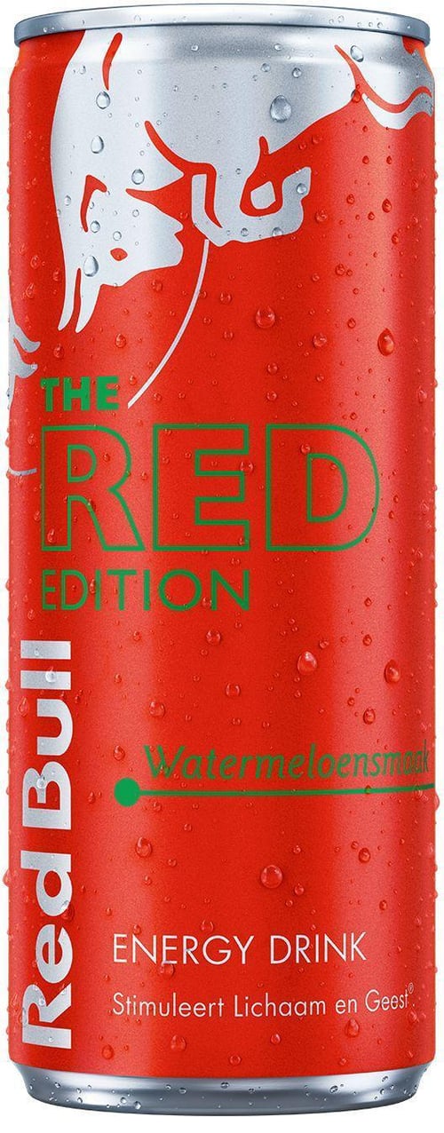 Red bull Watermeloen
