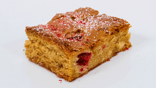 white Chocolate Blondie