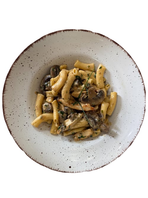 Pasta Alfredo Art
