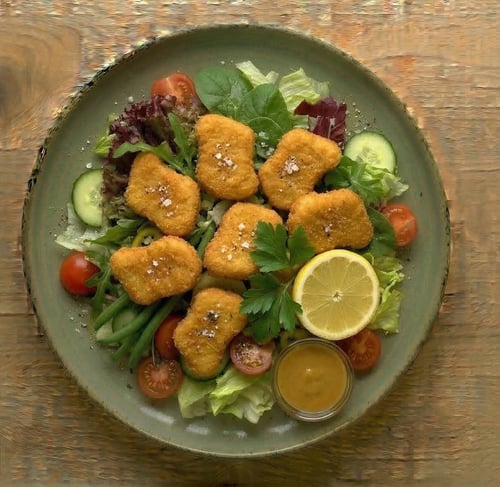 Nuggets-Salat