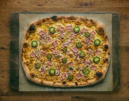 Pizza Diabola Family, 45x35cm