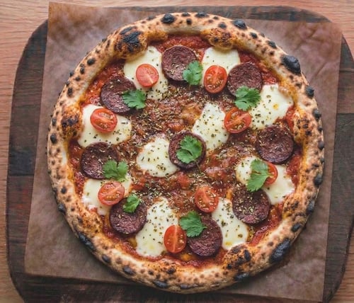 Pizza Sucuk Single, ø 30cm