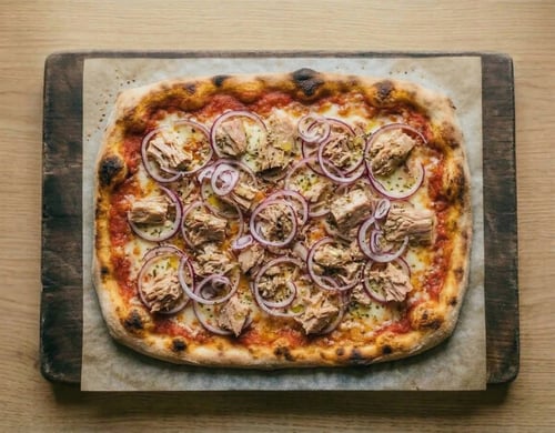 Pizza Tonno Family, 45x35cm