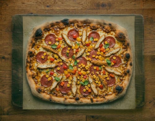 Pizza Mafiosi Family, 45x35cm