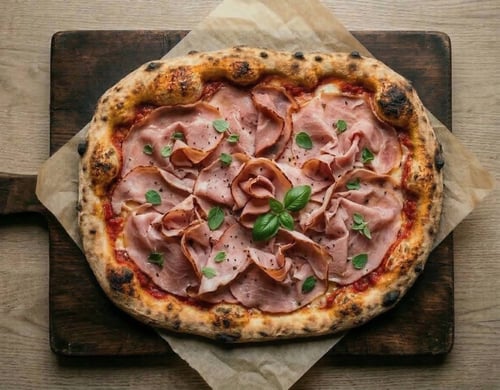 Pizza Prosciutto Family, 45x35cm