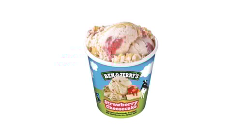 Ben & Jerry's Strawberry Cheesecake (465ml)