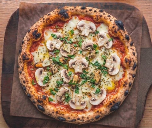 Pizza Funghi Single, ø 30cm