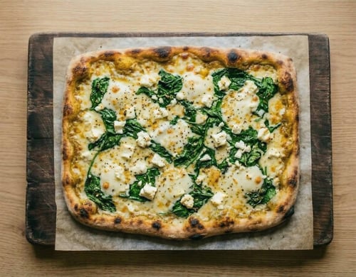 Pizza Spinaci Family, 45x35cm