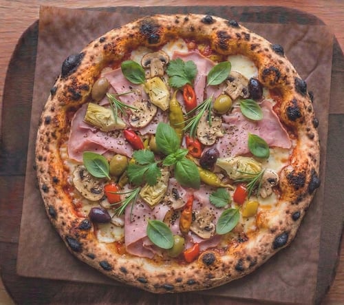 Pizza Capricciosa Single, ø 30cm