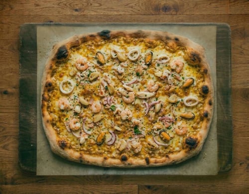 Pizza Frutti di Mare Family, 45x35cm
