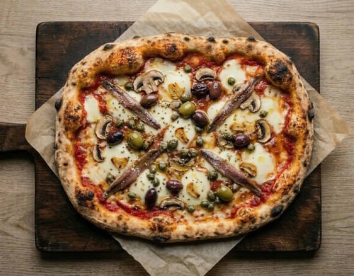 Pizza Napoli Family, 45x35cm