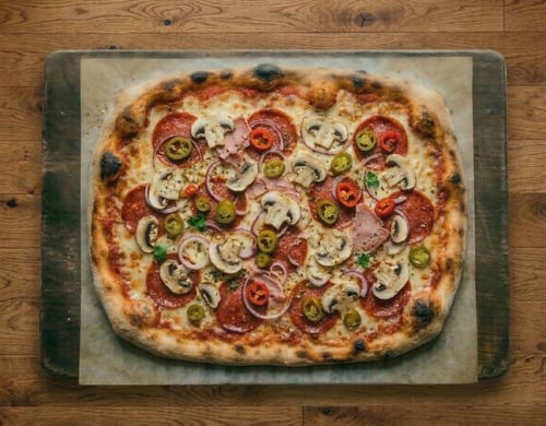 Pizza Amigo Family, 45x35cm