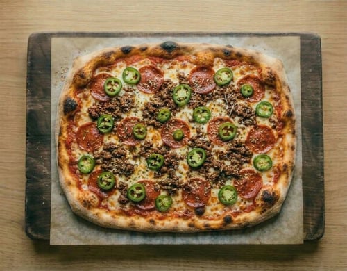 Pizza Zorro Family, 45x35cm