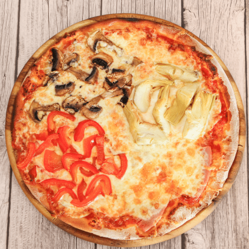 Pizza Quattro Stagioni glutenfrei