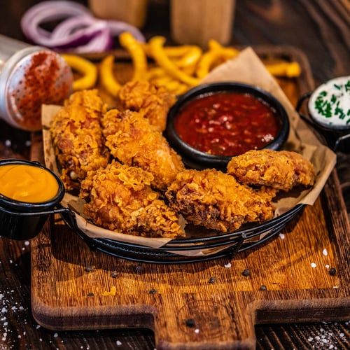 Hot Crunchy Wings 12 Stück