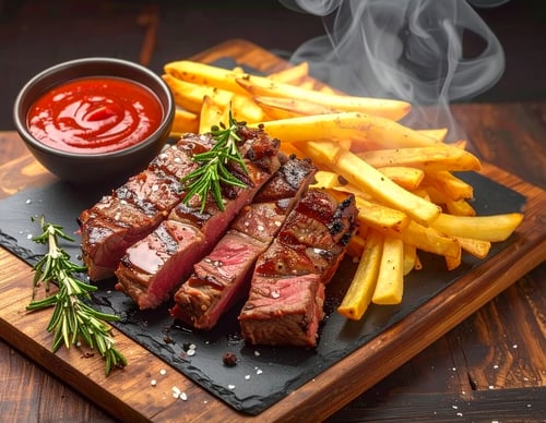 Beef and Fries