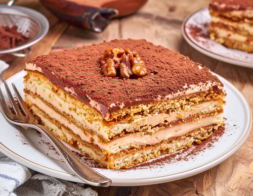 Marlenka Honigtörtchen mit Kakao