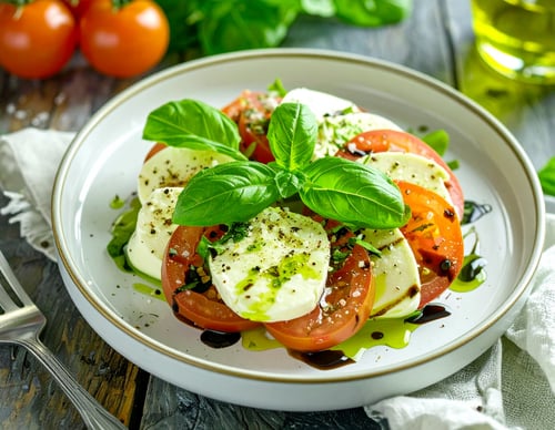 Tomaten Mozzarella Salat