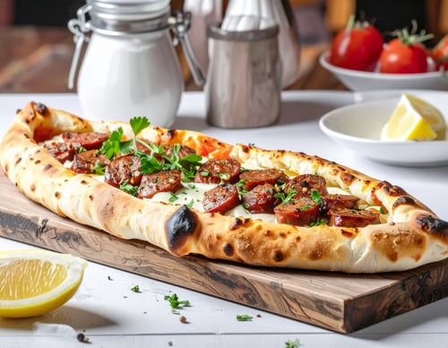 Pide Knoblauchwurst