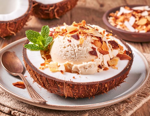 Coconut Ice Cream