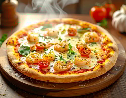 Pizza Gamberetti ø 40cm