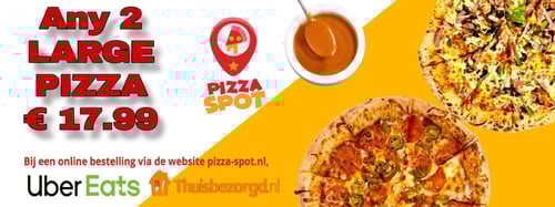 Large pizza's deal