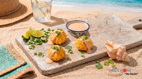 Shrimp pops cocktail (4 stuks)