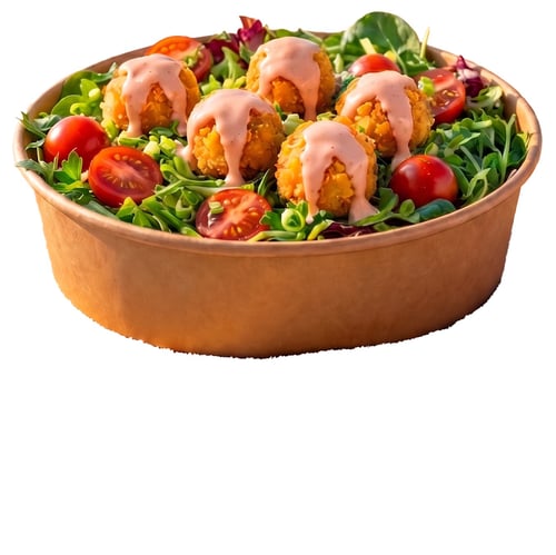 Shrimp pop cocktail salad
