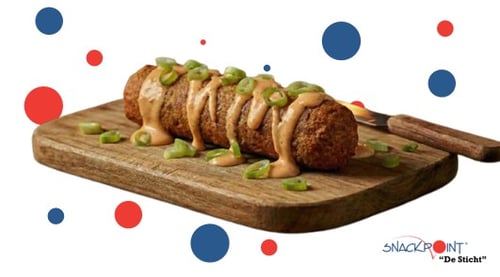 Gehaktstaaf 'Volcano'