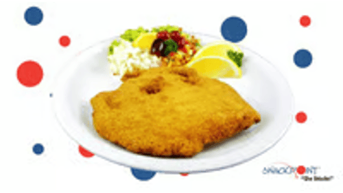 Schnitzelmenu