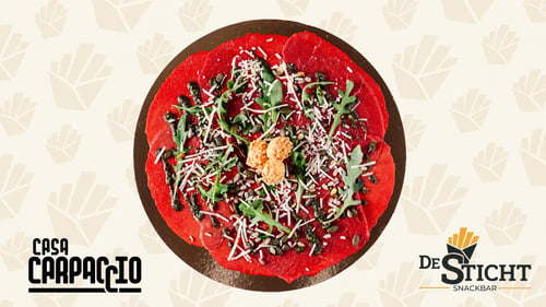 Carpaccio Perky Pesto