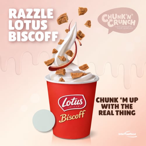Razzle Biscoff 'speculoos'