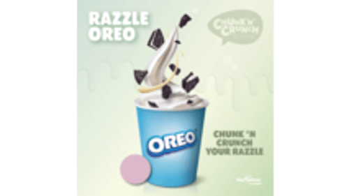 Razzle oreo