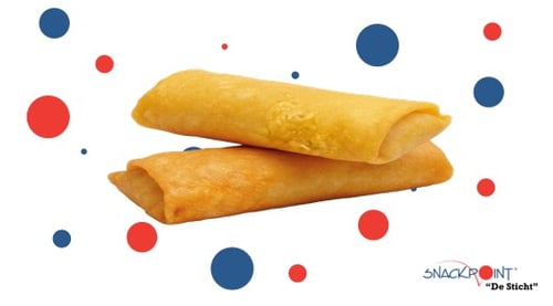 Loempia Kip kerrie (2 stuks) + 2 Jubileumzegels