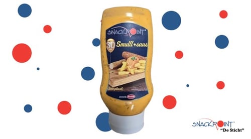 Smulllsaus (fles) + 4 Jubileumzegels