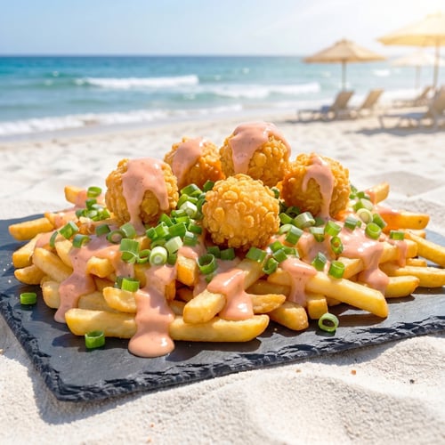 Loaded Fries Shrimp pops