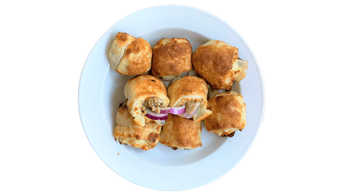 Gefüllte Döner -Brötchen Gefüllte Döner -Brötchen