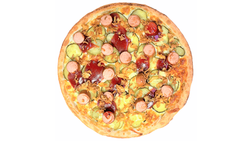 Pizza Hot Dog Normal, ø 26cm Pizza Hot Dog Normal, ø 26cm