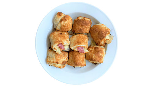 Gefüllte Salami-Brötchen Gefüllte Salami-Brötchen
