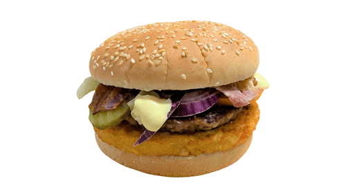 Rösti-Cheeseburger XXL Rösti-Cheeseburger XXL