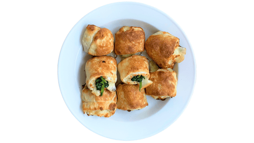 Gefüllte Spinat-Brötchen Gefüllte Spinat-Brötchen