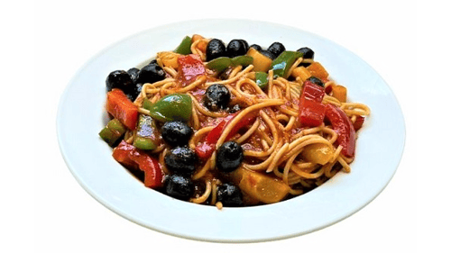 Vegane Nudeln Oliven Vegane Nudeln Oliven