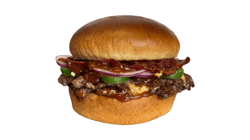 Sweet & Spicy Bacon Burger