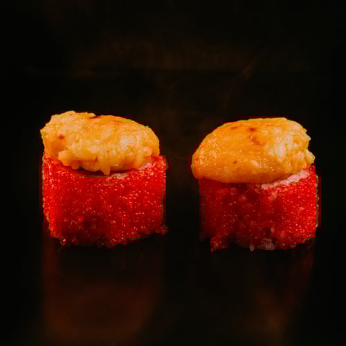 Baked Thunfisch Tobiko Roll.8 Stk.